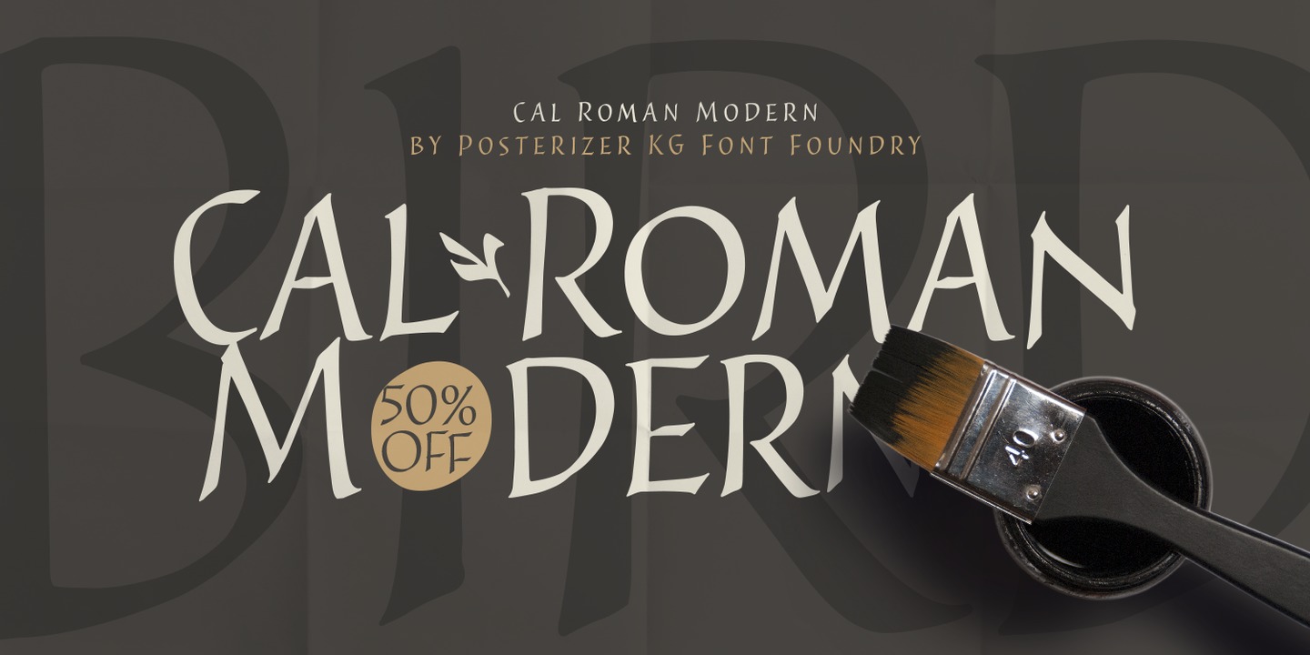 Example font Cal Roman Modern #1